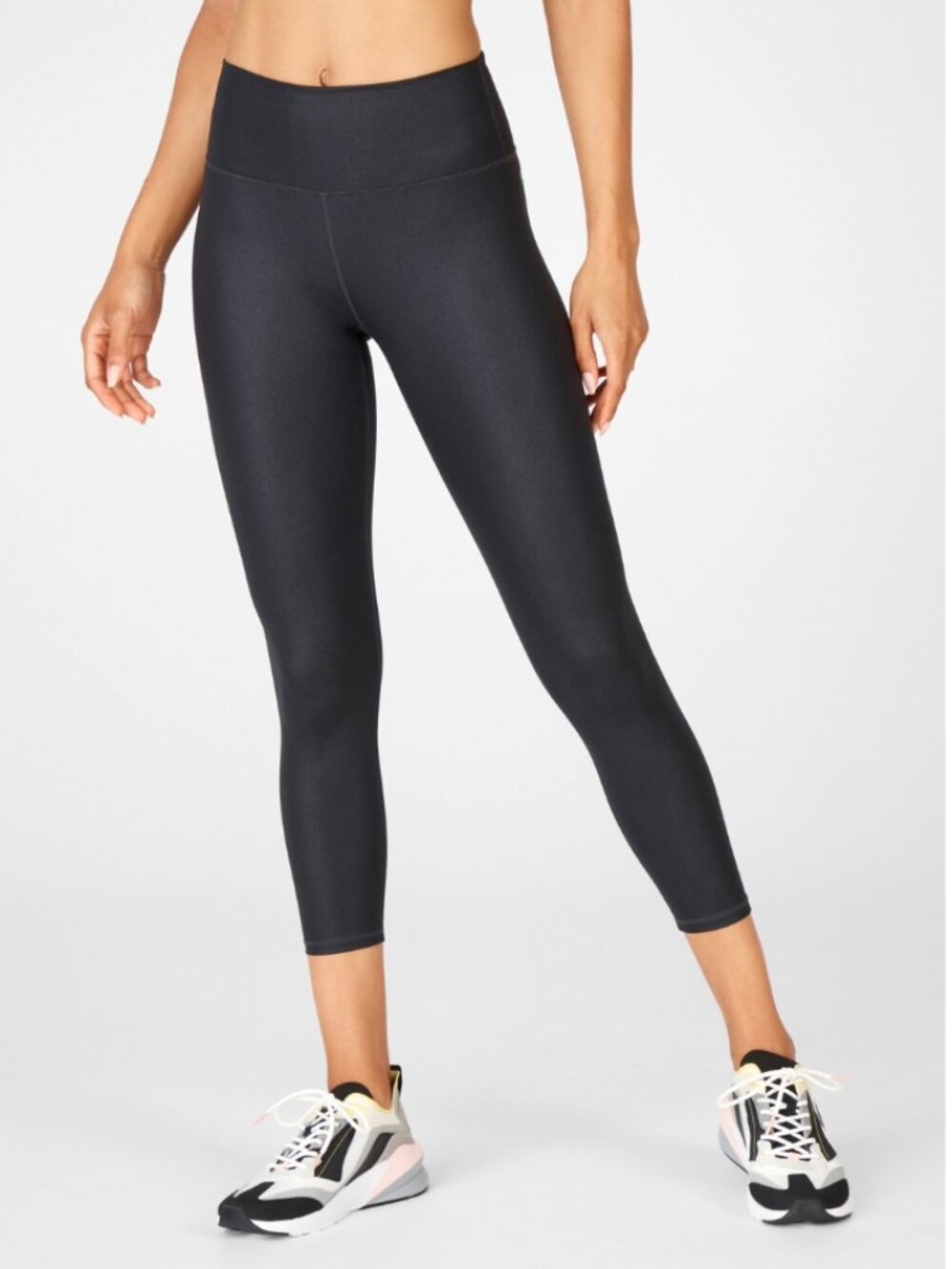 Fabletics PureLuxe High-Waisted Iridescent 7/8 Leggings